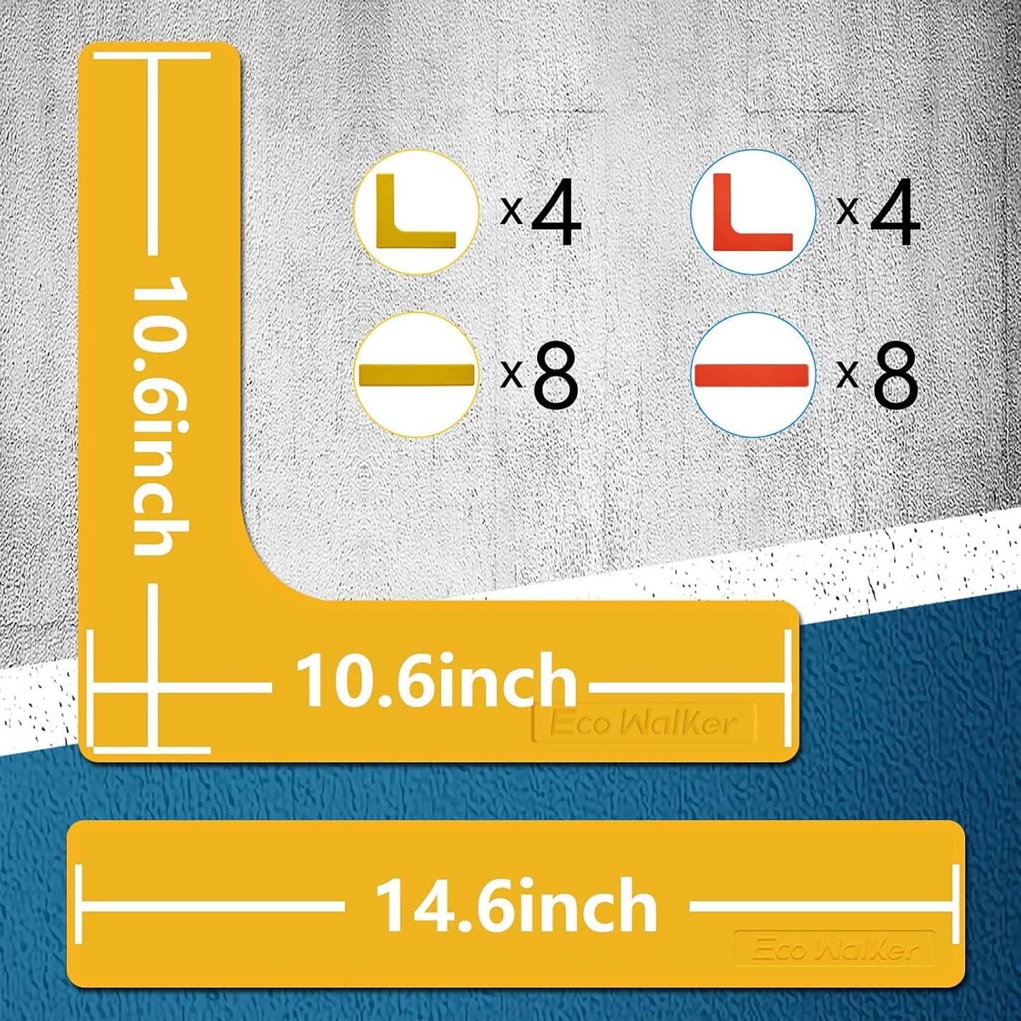 Court Line Marker Set Create Your Own Pickleball Mini Tennis Court
