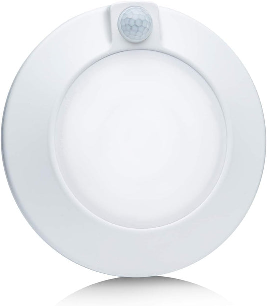 Closet Lights Motion Sensored, LED Closet Light Motion Activated, 5000K Daylight 6-7/8 Inch 10W Motion Sensor Ceiling Light, Closet Lights Wired, Pantry Light 90CRI, No Battery, Damp Rated ETL